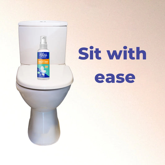 Bliss Natural Toilet Seat Sanitizer Spray | Aloe Vera Based