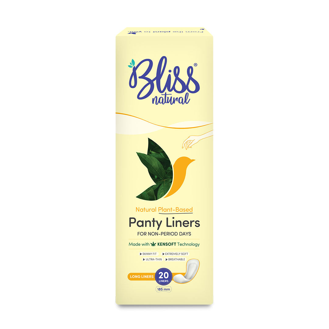 Bliss Herbal Based Long Panty Liner (20 Liners) | Intimate Care