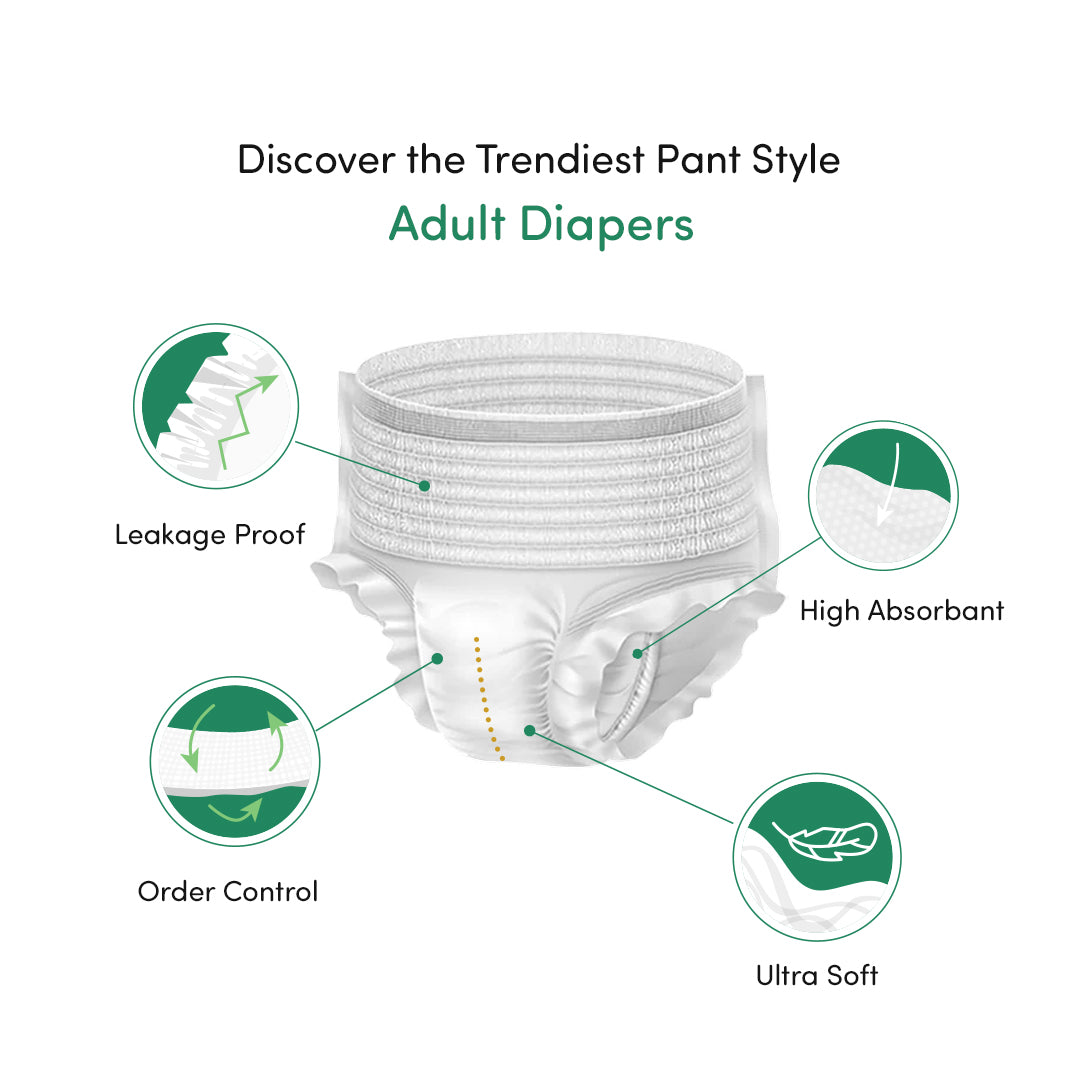 Large 30ct Adult Diaper Pant (32-41Inches,80-105cm) – Discount Diaper World