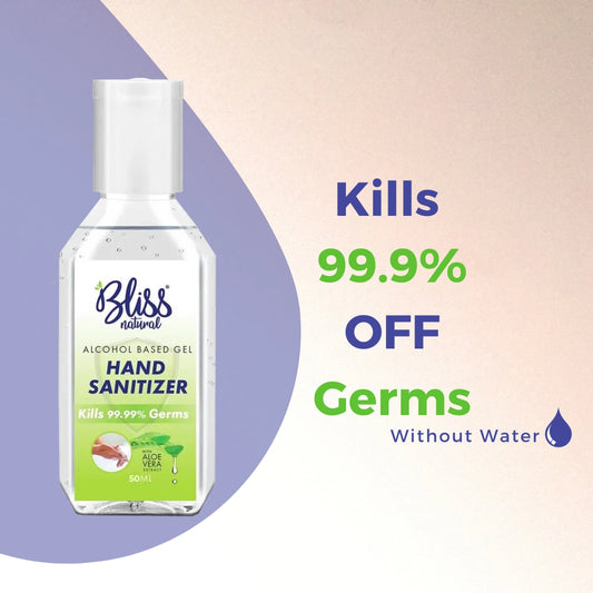 Bliss Natural Hand Sanitizer | Aloe Vera Based